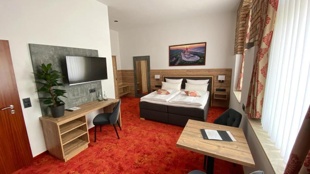 Hotel Friedchen Mit Eigener Fleischerei Artern Eksteriør billede